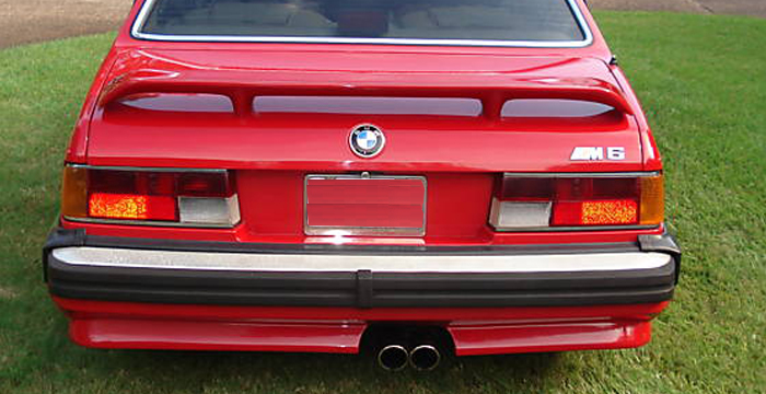 Custom BMW 6 Series  Coupe Trunk Wing (1975 - 1985) - $475.00 (Part #BM-128-TW)